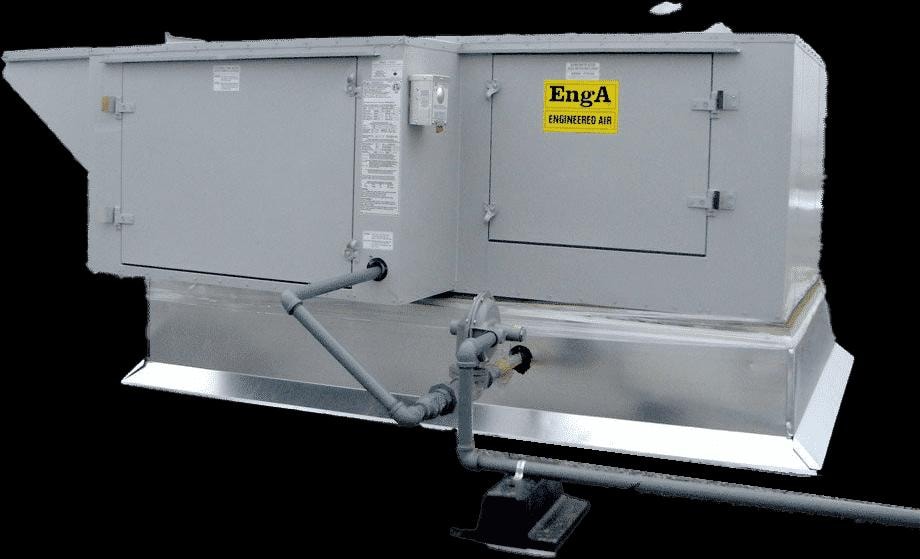 Commercial make-up air unit